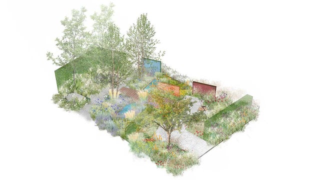 RHS Flower Power Garden