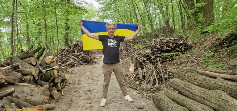 First Scandinavian therapy garden built in Ukraine
