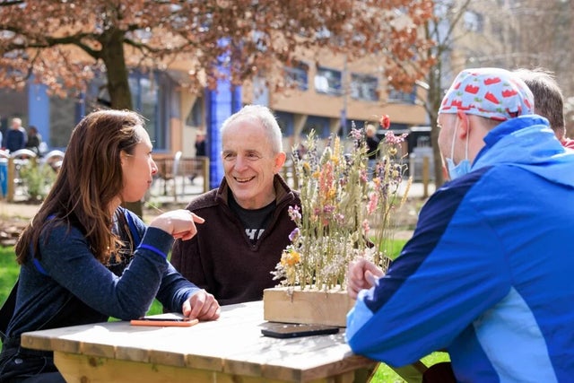 NHS wellbeing gardens