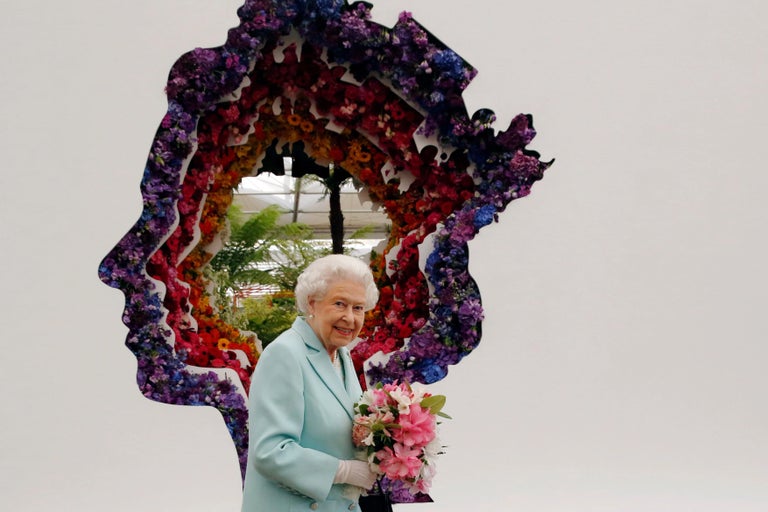 A very special visitor at RHS Chelsea