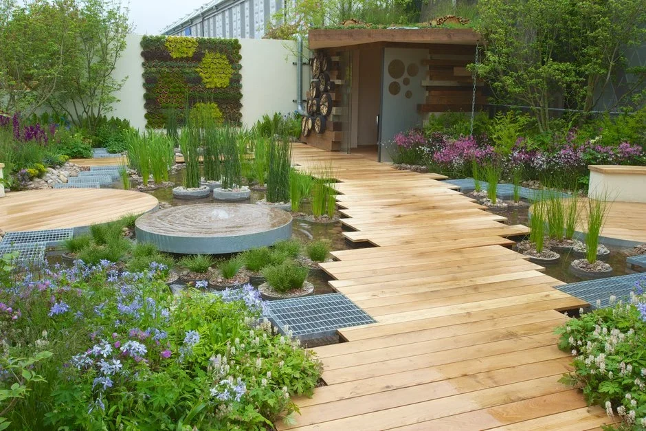 RBC Blue Water Roof Garden at RHS Chelsea Flower Show 2013