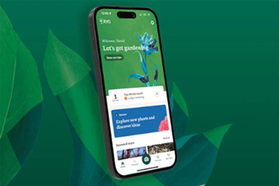 Get the RHS Grow app