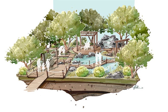 Malvern Spring Festival gardens