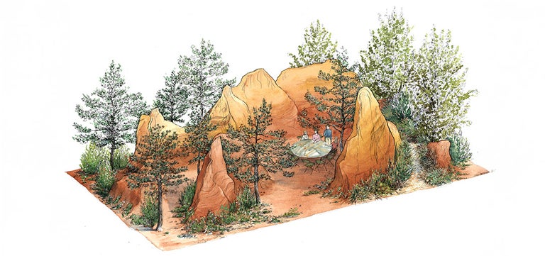 Project Giving Back garden artwork