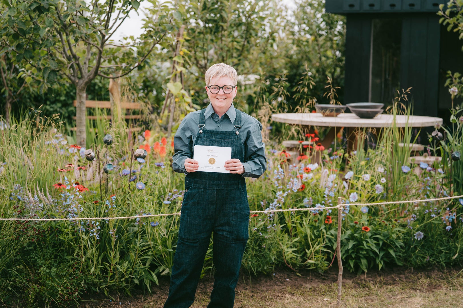 Mindful Chef’s Gathering Show Garden medal