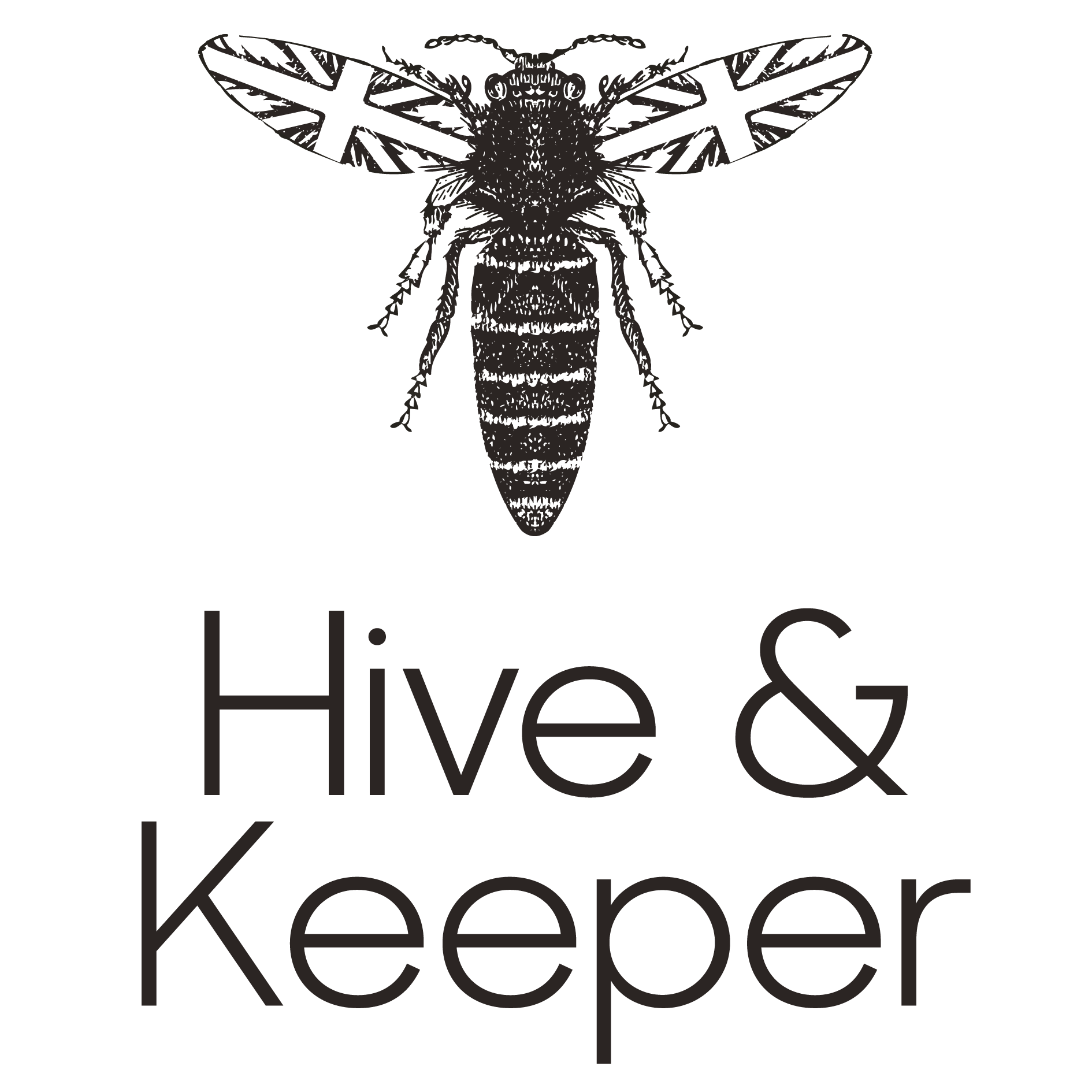 A bee with wings and text