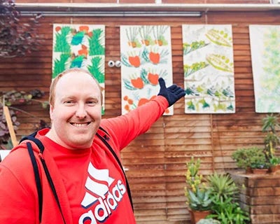 Botanical collections inspire local charity to create artwork for RHS garden