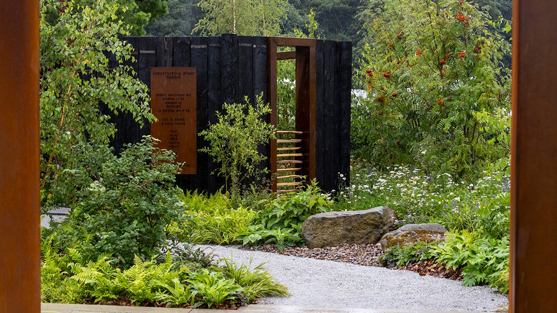 A path leading to a garden