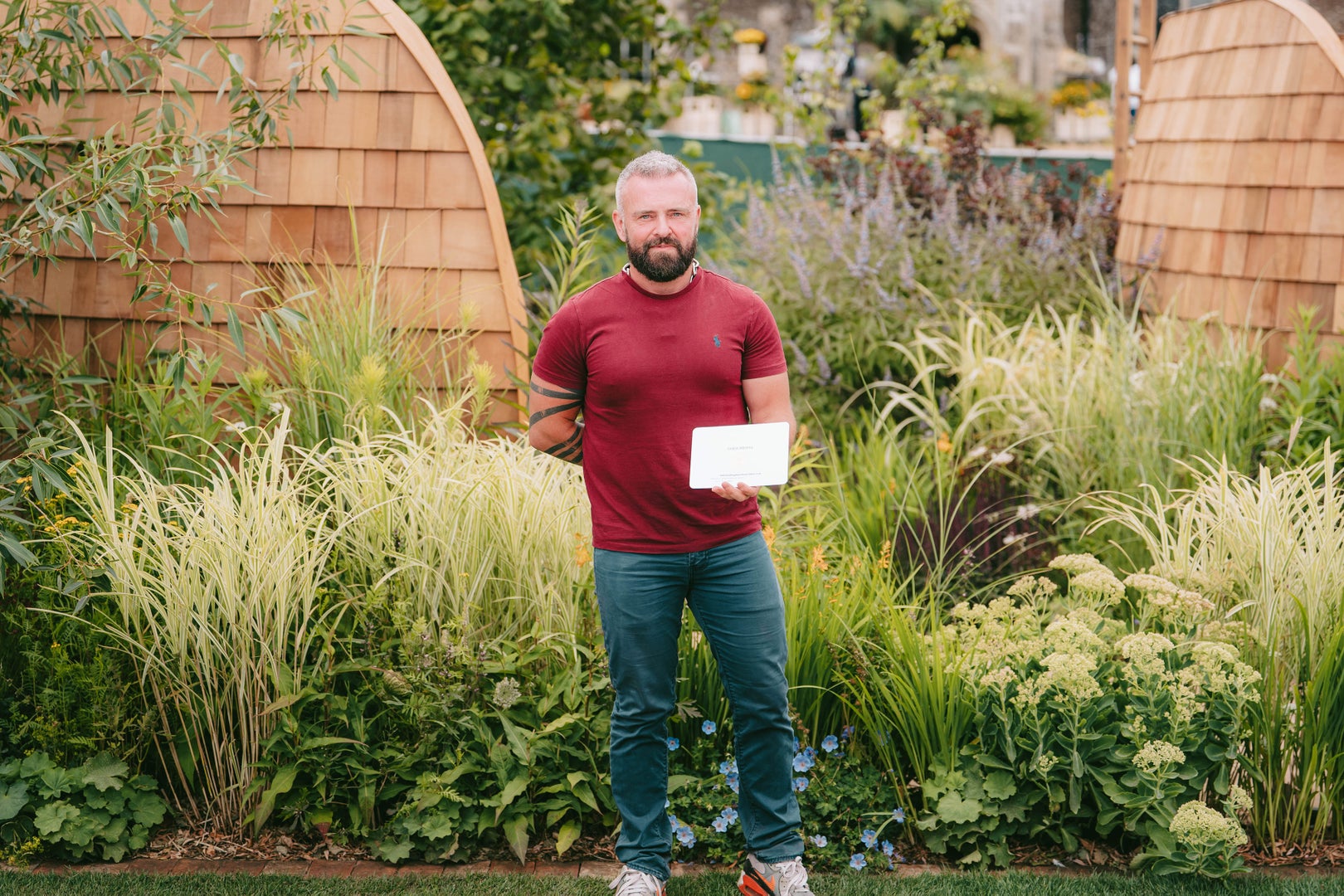 RNIB Talking Books Garden Show Garden medal