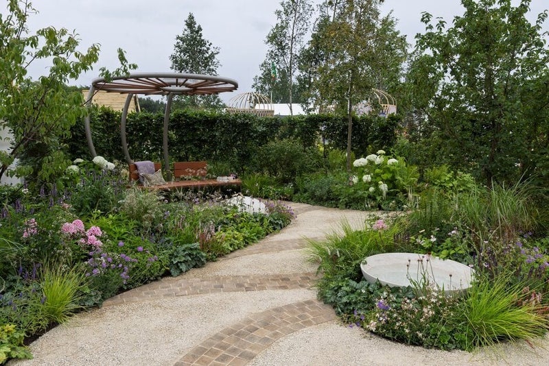 The Greenfingers Charity Together Garden designed by Phil Hirst and Jo Charlton