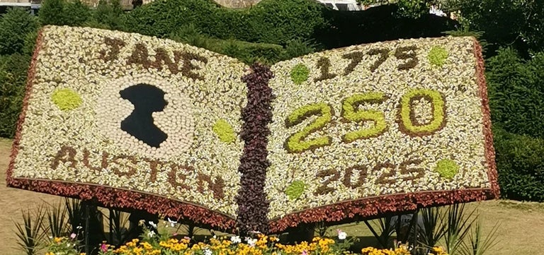 How Bath is celebrating 250 Years of Jane Austen through flowers