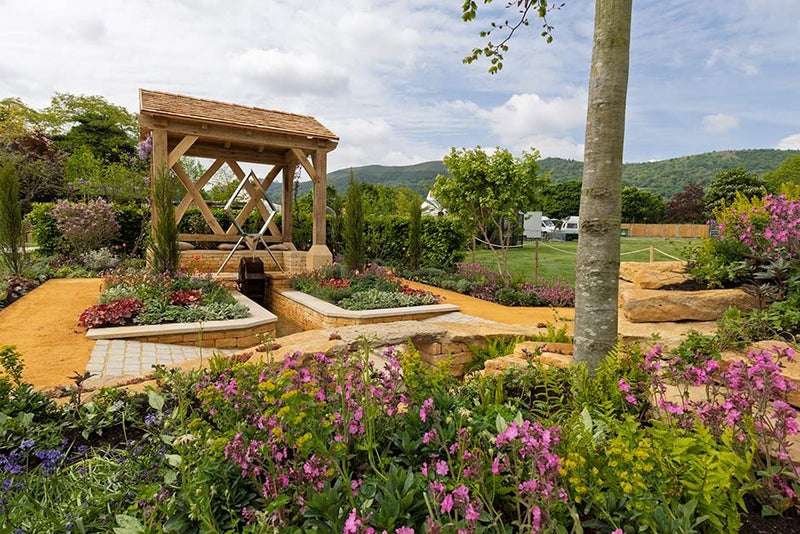 The Diamond Way: Cotswolds Estates and Gardens 60th Anniversary Garden designed by Luke Gunner