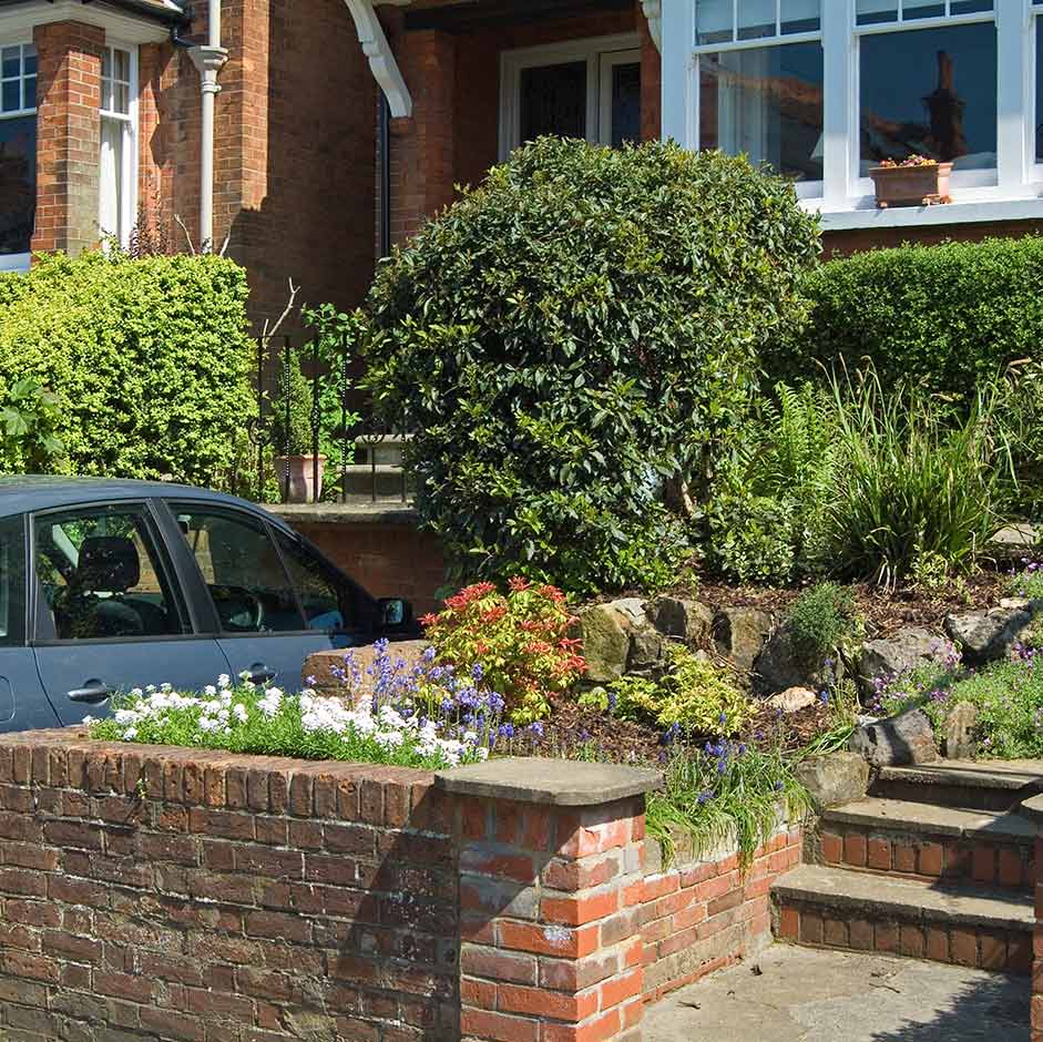 Front garden