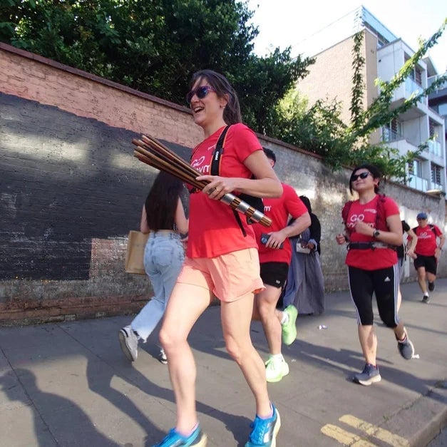 Anastasia Hancock, GoodGym volunteer for eight years