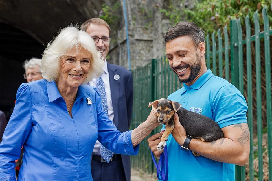 Queen Camilla at Battersea