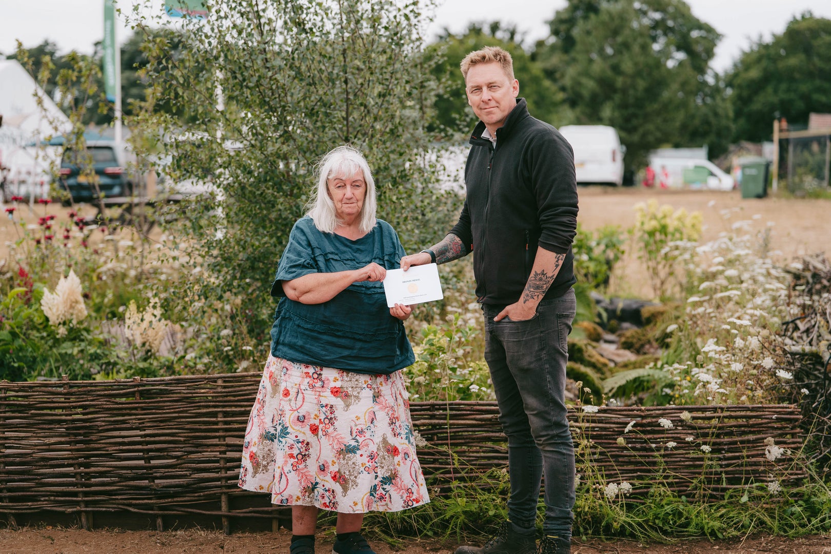 Mindful Meadowlands Grow Forward Garden medal