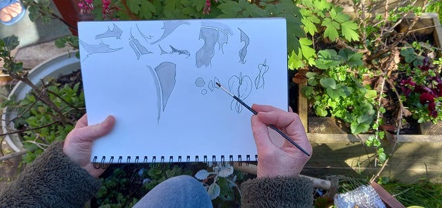 Exploring emotion through therapeutic art