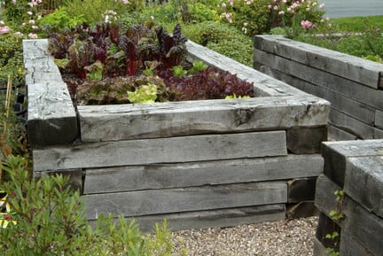 Raised bed for easy access gardening