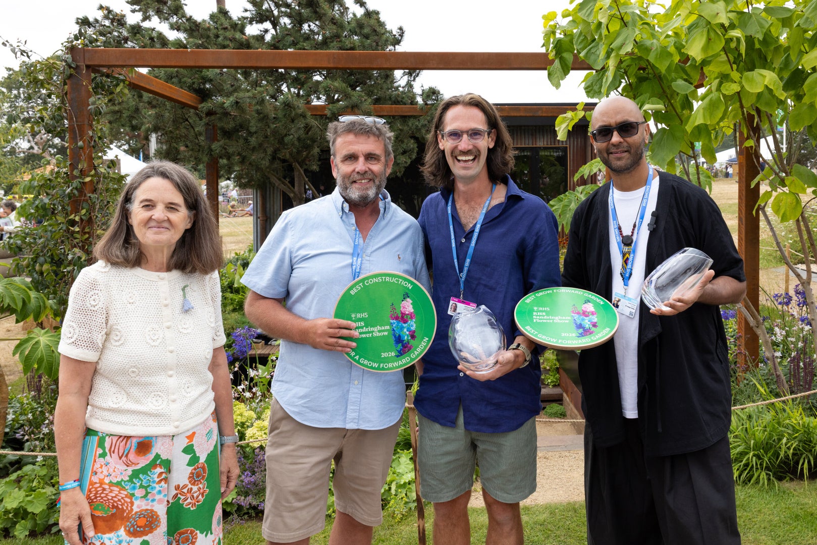 The Rhythm of Rainwater Best Grow Forward Garden and Best Construction awards