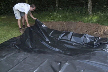 Making a new pond