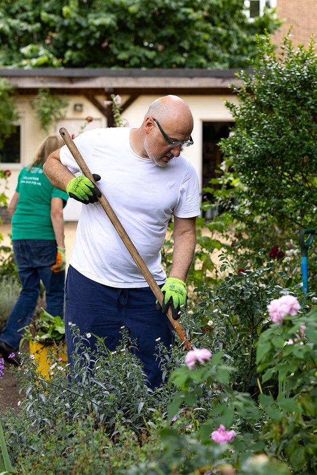 Red Cross Garden volunteer